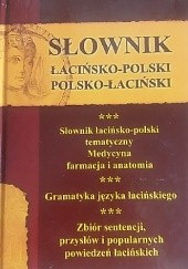 Okładka książki Słownik łacińsko-polski polsko-łaciński praca zbiorowa
