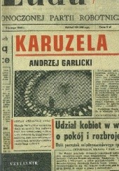 Okładka książki Karuzela Andrzej Garlicki