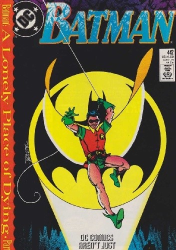 Okładka książki Batman #442 Marv Wolfman