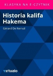 Okładka książki Historia kalifa Hakema Gérard de Nerval