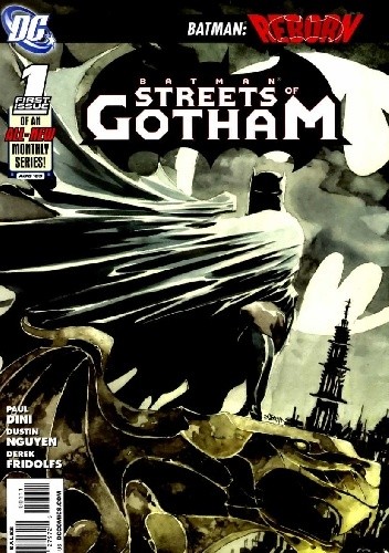 Okładki książek z cyklu Batman: Streets of Gotham