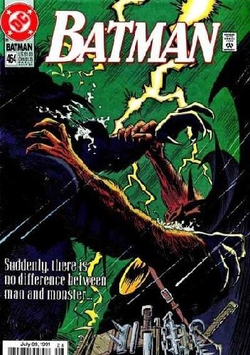 Okładka książki Batman #464 Alan Grant