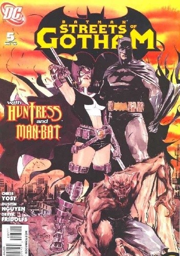 Okładka książki Batman: Streets of Gotham #5 Marc Andreyko, Dustin Nguyen, Christopher Yost