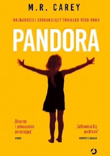 Okładki książek z cyklu Pandora