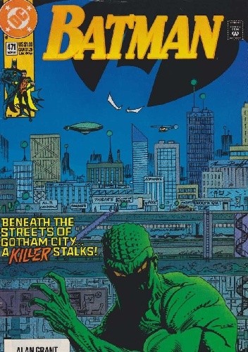 Okładka książki Batman #471 Alan Grant
