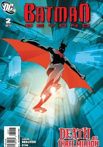Okładki książek z cyklu Batman Beyond (2010)