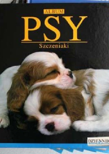 Okładki książek z cyklu Wielka Encyklopedia Psy