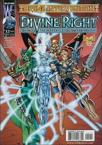 Okładka książki Divine Right - The Adventures of Max Faraday #12: Hail and Fairwell Dave Baron, Carlos D'Anda, Jim Lee, Scott Lobdell, Scott Williams