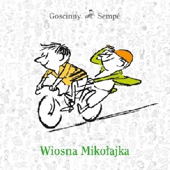 Okładki książek z cyklu Pory roku z Mikołajkiem