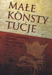 Okładka książki Małe konstytucje. Ustawy zasadnicze okresów przejściowych 1919-1947-1992 Robert Jastrzębski, Marek Zubik