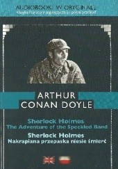 Okładka książki Nakrapiana przepaska niesie śmierć Arthur Conan Doyle