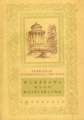 Okładka książki Warszawa mego dzieciństwa