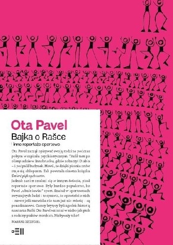 Okładka książki Bajka o Rašce i inne reportaże sportowe Ota Pavel