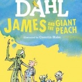 Okładka książki James and the Giant Peach Roald Dahl