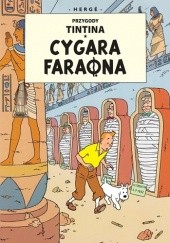 Okładka książki Cygara faraona Hergé