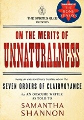 Okładka książki On the Merits of Unnaturalness Samantha Shannon