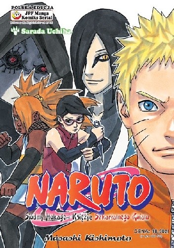 Okładki książek z cyklu Naruto