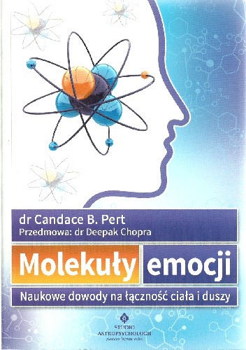 Okładka książki Molekuły emocji Candace Pert