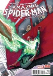 Okładka książki Amazing Spider-Man Vol 4 #5 - Wolrdwide: Set in Stone Giuseppe Camuncoli, Christos Gage, Dan Slott