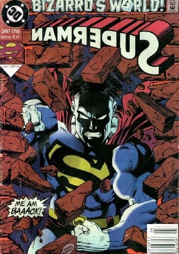 Okładka książki Superman 3/1997 Mark D. Bright, Stuart Immonen, Dan Jurgens, Louise Simonson