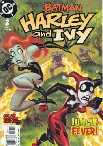 Okładki książek z cyklu Batman: Harley & Ivy