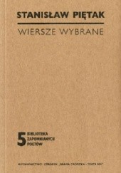 Okładka książki Wiersze wybrane Stanisław Piętak