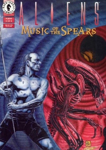 Okładki książek z cyklu Aliens: Music of the Spears