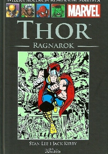 Okładka książki Thor: Ragnarok Jack Kirby, Stan Lee