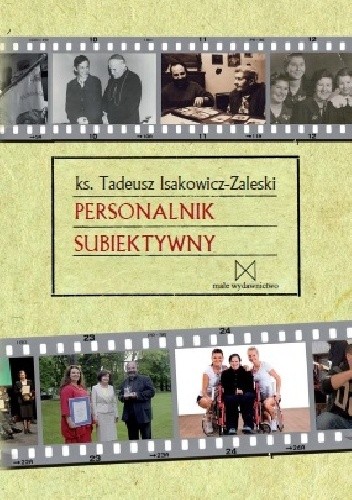 Okładka książki Personalnik subiektywny Tadeusz Isakowicz-Zaleski