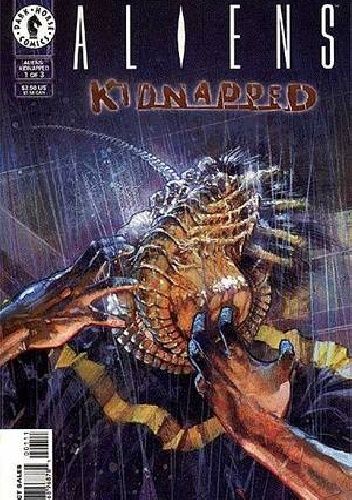 Okładki książek z cyklu Aliens: Kidnapped