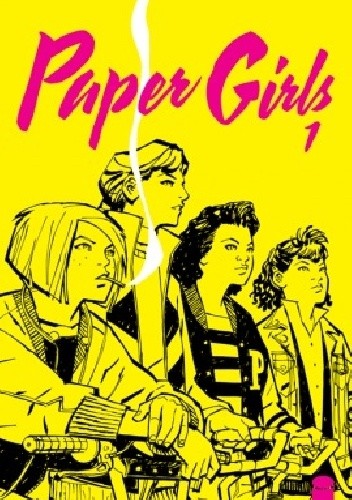 Okładki książek z cyklu Paper Girls