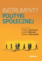 Okładka książki Instrumenty polityki społecznej