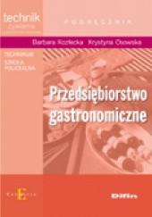 Okładka książki Przedsiębiorstwo gastronomiczne