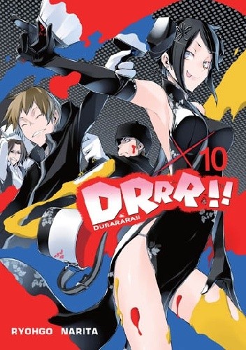 Okładka książki DRRR!! #10 (novel) Ryohgo Narita