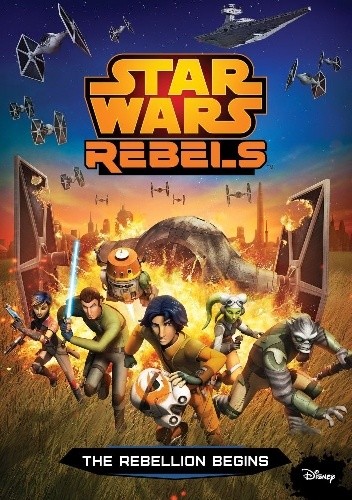 Okładki książek z cyklu Star Wars Rebels