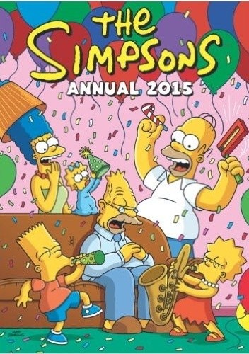 Okładka książki The Simpsons - Annual 2015 John Delaney, Matt Abram Groening, Joseph Torres, praca zbiorowa