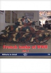 Okładka książki French tanks of WWII vol. I Paweł Przymusiała