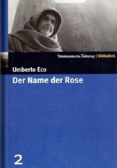Okładka książki Der Name der Rose Umberto Eco