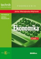 Okładka książki Ekonomika. Część 1 Janina Mierzejewska-Majcherek
