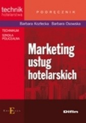 Okładka książki Marketing usług hotelarskich