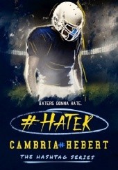 Okładka książki #Hater Cambria Hebert