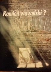Okładka książki Kamień wawelski? Wacław Wantuch