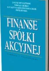 Okładka książki Finanse spółki akcyjnej. Wydanie 3 rozszerzone