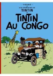 Okładka książki Tintin au Congo Hergé
