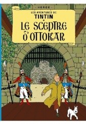 Okładka książki Le sceptre d'Ottokar Hergé