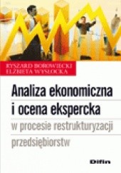 Okładka książki Analiza ekonomiczna i ocena ekspercka w procesie restrukturyzacji przedsiębiorstw Ryszard Borowiecki, Elżbieta Wysłocka