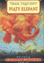 Okładka książki Piąty elefant Terry Pratchett