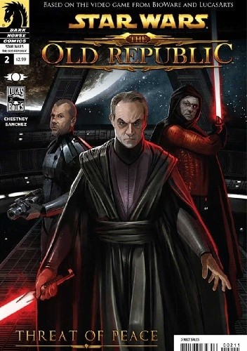 Okładka książki Star Wars: The Old Republic #2 Rob Chestney, Alex Sanchez