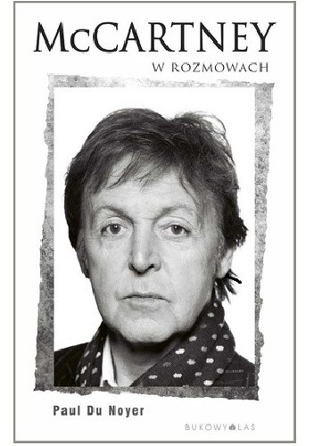 Okładka książki McCartney w rozmowach Paul Du Noyer