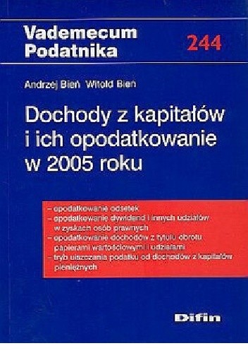 Okładki książek z serii Vademecum Podatnika